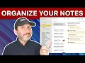 10 Ways To Organize Your Notes