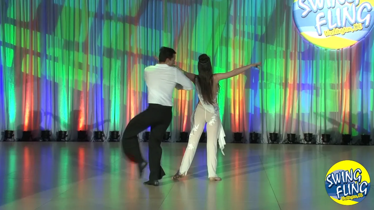Swing Fling 2018 Superstar Show Hugo Miguez & Stacy Kay