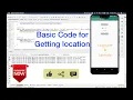 Location aware Android Apps - Part 3 Basic code for getting location
