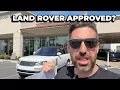 Taking my Range Rover Convertible to the DEALERSHIP for an inspection