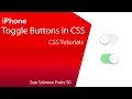 iPhone Toggle Button in CSS CSS Tutorials Web Development Tutorials
