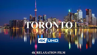 Toronto CANADA 4K UHD Cinematic Video With Calming Music Just Relax Meditation Vibes  Toronto CANADA 4K UHD Cinematic Video With Calming Music Just Relax Meditation Vibes