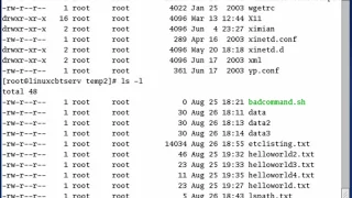 Linux Bash course Command Substitution