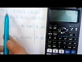 using calculator to solve complex numbers equations matrix creamer s rule