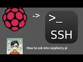 How to ssh into your raspberry pi 1 2 3 4 5