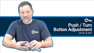Push Turn Button Adjustment for PDQ s GP GT and XGT Cylindrical Locks