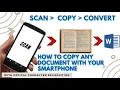 Download Lagu OCR Optical Character Recognition. How to scan, copy and convert any document with your smartphone