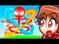 I Unlocked God Mode In Stick Fight With MY CRAZY FAN GIRLS