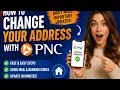 How to change your address with PNC