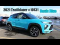 First look at 2021 Chevrolet Trailblazer RS in Oasis Blue