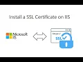 Lagu Install a SSL Certificate on IIS