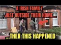 Download Lagu Tense Moment Outside a Irish Home – Captured on Footage