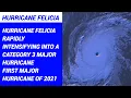 Download Lagu Felicia rapidly intensifying into a Category 3 hurricane || hurricane Felicia 2021