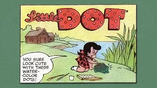 A Harvey Comics 1 Page Story Little Dot