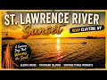 A St Lawrence River Sunset That Warms the Soul Summer Evening Near Clayton New York