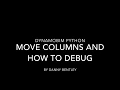 DynamoBIM Python Beginner s Guide to Moving a column element and debugging