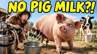 Since All Animals Produce Milk, Why Can't You Ever Find 'Pig Milk' or 'Pig Cheese' in Supermarkets?