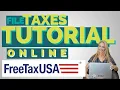STEP-BY-STEP Tutorial File Taxes Online For Free -