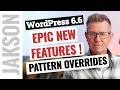 Massive new WordPress 6 6 Feature - Synced Pattern Overrides