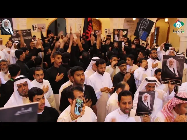 ⁣🏴موكب حسينية السبطين وأهالي حي الراشدية بمجلس فاتحة العلامةالحجة السيد محمدعلي العلي بالحوزةالعلمية