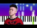Rich Brian - Love In My Pocket (Piano Tutorial)