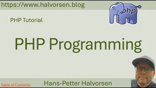 PHP Tutorial Part 3 - PHP Programming