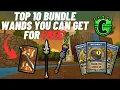 Wizard101 Top 10 COOLEST Bundle Wands You Can Fish For