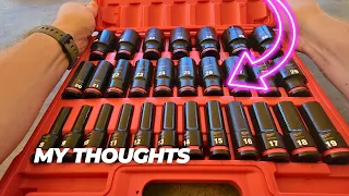 29 PC SHOCKWAVE Impact Duty Drive Metric Deep 6 Point Socket Set