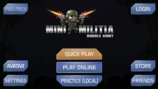 لعبة Mini Militia مهكرة 