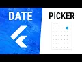 Flutter DatePicker Widget