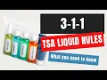TSA Liquid Rules Explained 3-1-1 Rule What s Allowed Packing Tips for Smooth Travel