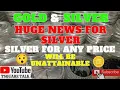 Download Lagu BIG NEWS FOR SILVER, SILVER SHORT SQUEEZE, SILVER GOING A LOT HIGHER, INVESTING IN PRECIOUS METALS!