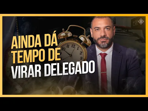 Vídeo: remuneração, benefícios e matérias mais importantes da carreira de delegado