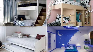 افكار غرف نوم الأطفال رائعة للمساحات الصغيرة 