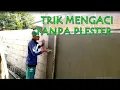 Download Lagu CARA MENGACI TEMBOK HEBEL TANPA PLESTER || MENGACI TEMBOK BATA RINGAN TANPA TEPLOKAN