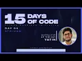15 Days of Code Day 4 Python Warriors