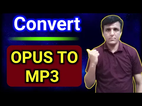 Download MP3 Opus To Mp3 | Convert WhatsApp Voice Message To Mp3 | Opus To Mp3 Converter | WhatsApp Audio To Mp3