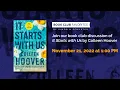 Download Lagu November Book Club Favorites: IT STARTS WITH US by Colleen Hoover