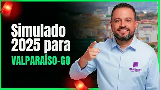 SIMULADO CONCURSO VALPARAÍSO-GO 2025 | Prof. Carlinhos Costa