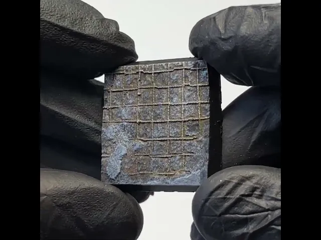 Concrete 42 - Textured Square and rectangle bases set (12 pcs. 25–150mm) video thumbnail