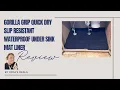 Ultimate Under Sink Protection Gorilla Grip Waterproof Mat Review