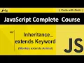 Inheritance - Extends Keyword In Javascript Js Tutorial In Pashto