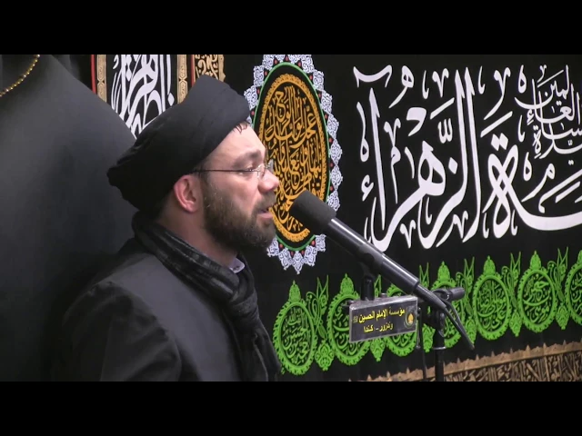 ⁣نعي خاتمة المجلس - وفاة السيدة ام البنين (ع) 1439 - السيد نصرات قشاقش