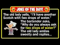 BEST JOKE OF THE DAY - 80th birt ay cruise Scotch water