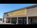 spirit Halloween Visalia California 2025 location update big sign in Old Big lots