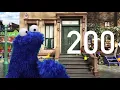 Count to 200 with Cookie Monster