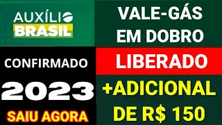 ✅️ PAGAMENTO AUXÍLIO BRASIL JANEIRO VALE GAS EM DOBRO ADICIONAL DE 150 REAIS