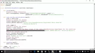 Selenium Python Webdriver Tutorial - Verify Delete Record in Database