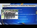 Fountain Memorial Veterans Day Program