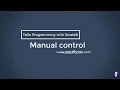 Tello Programming Manual control